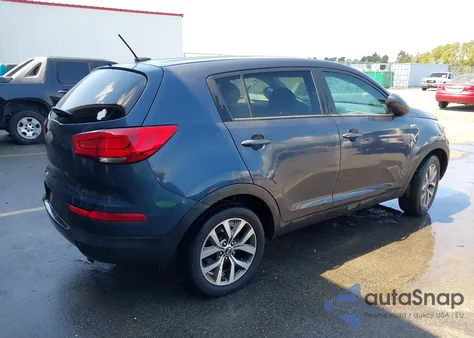 2014 Kia Sportage Lx z USA, uszkodzony, nr VIN KNDPBCACXE7556852